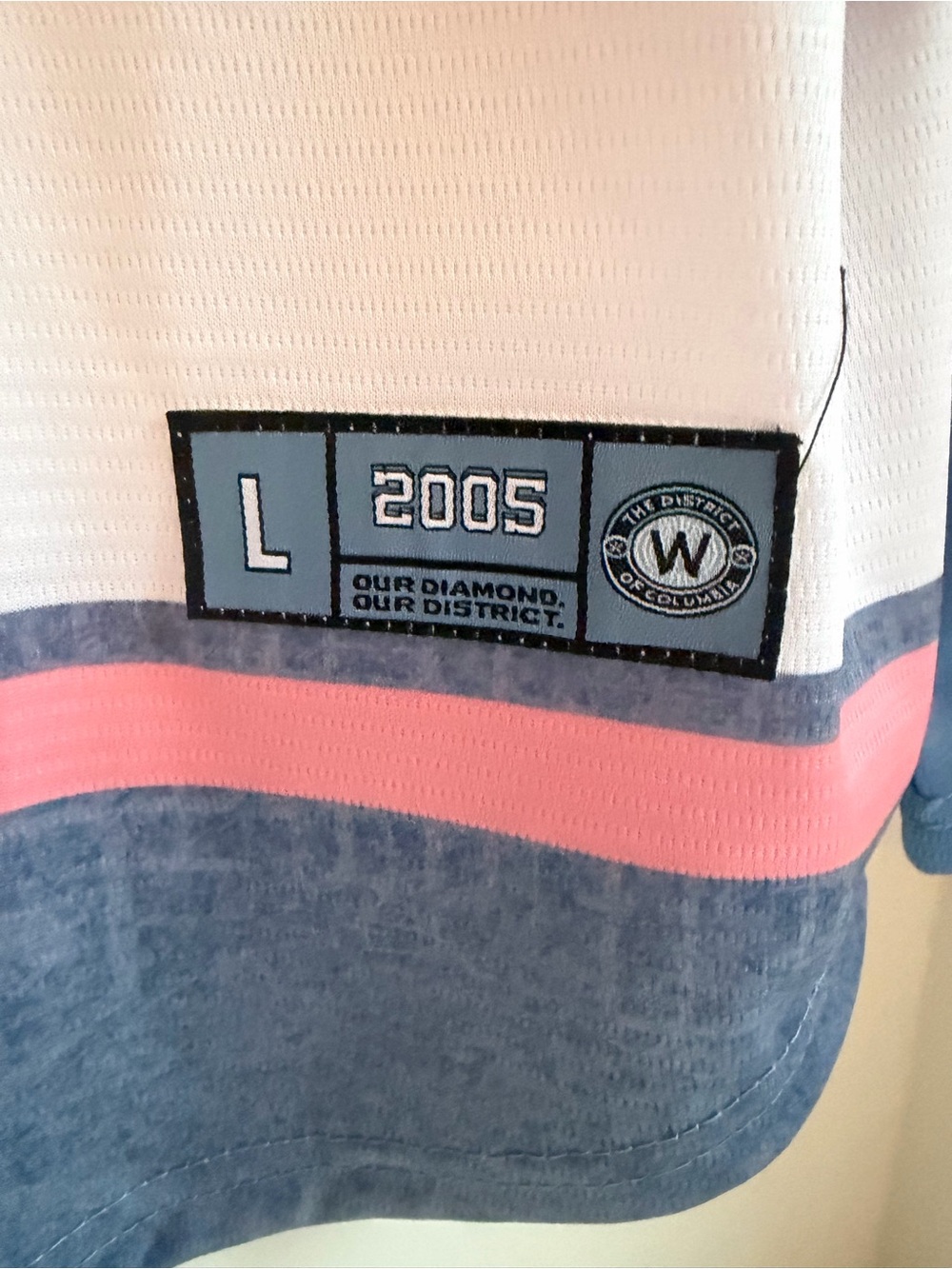 2026 Washington Nationals - Large - City Connect Hockey Jersey - Picture 2 of 4
